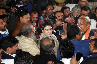 Priyanka's Office Writes to CRPF, Says Circle Officer Threatened Her Security Personnel