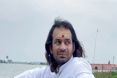 Tej Pratap in Mathura Amid Discord in RJD, Family