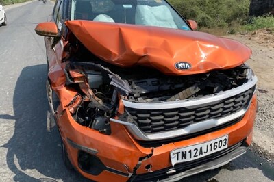 Kia Seltos Rams Into Buffalo at 90 Kmph, Passenger Escapes Without Scratch