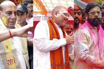 From Rajnath Singh, Amit Shah to Akhilesh Yadav: How Politicians Celebrated Holi This Year | Watch