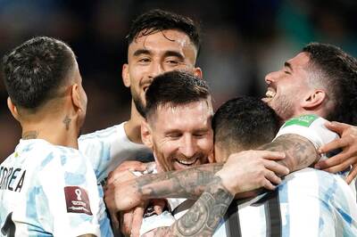 CONMEBOL- UEFA Cup of Champions 2022 Finalissima Match Between Italy and Argentina