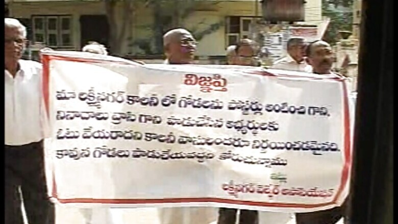 Deface colony walls, lose votes: Hyderabad residents warn candidates