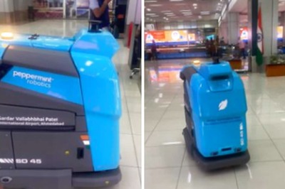 Technical Advancement Or Loss Of Employment? Robot Cleaners At Ahmedabad Airport Divide Internet