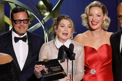 Grey's Anatomy Original Cast Reunites For Epic Emmy Moment, Fans Excited