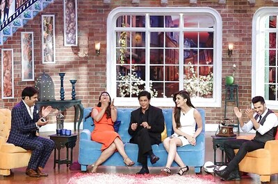 Sunil Grover's 'Gerua' act leaves SRK-Kajol in splits: Top 5 moments from 'Dilwale' special episode of 'CNWK'
