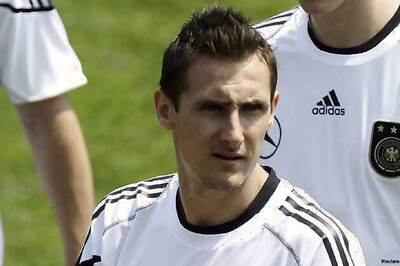 Germany's Klose upbeat for starting role
