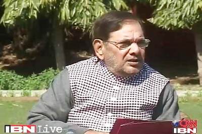 Opinion poll 'mockery' of democracy, says Sharad Yadav