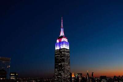 Cricket Lights up New York's Empire State Building to Launch 'Out of This World' 2024 T20 World Cup Trophy Tour