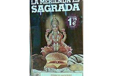 Burger co makes goddess Lakshmi ad, Hindus outraged