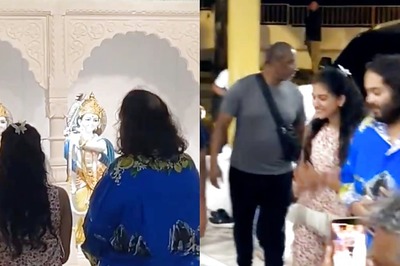 Anant Ambani and Radhika Merchant Visit Temple, Perform Aarti During Honeymoon in Panama | Watch