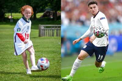 Meet Belle McNally, The Youngster Who Got Mason Mount's England Jersey Post Euros' Semis Win