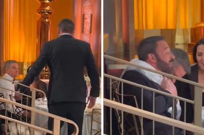 Ben Affleck Surprises Old Friend Matt Damon At 2024 Golden Globes; Video Goes Viral