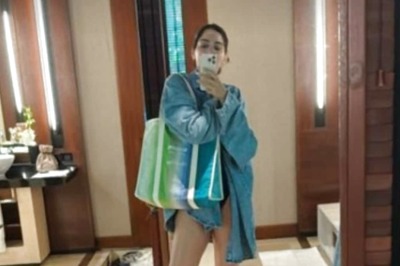 Sonam Kapoor Redefines Swimwear Fashion By Layering Monokini With Oversized Denim Jacket