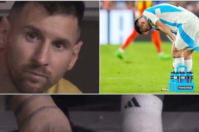 Lionel Messi’s Massive Swollen Ankle Shocks Fans: Argentine’s Ankle Looks Like a Balloon in Copa America Final Video