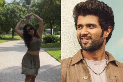 Rashmika Mandanna Sports A Big Smile In New Year Post, Fans Ask If Vijay Deverakonda Is The Photographer