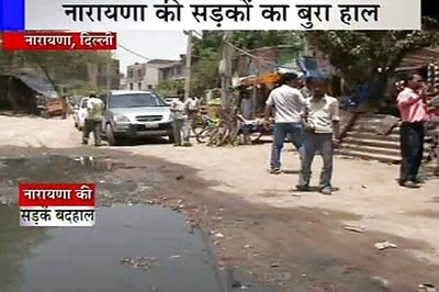 Delhi polls: Narayana faces acute water crisis, has poor roads