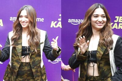 Tamannaah Bhatia Dances To Dhol Beats As She Visits Her College To Promote 'Jee Karda'; Photos