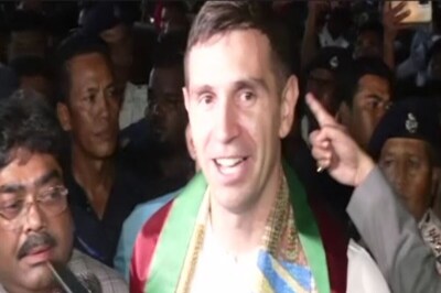 Always Wanted to Come to India: Emiliano Martinez After Landing in Kolkata