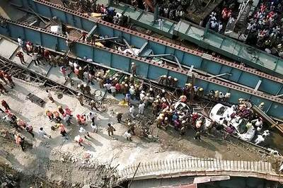 3 top IVRCL officials arrested in connection with Kolkata flyover collapse