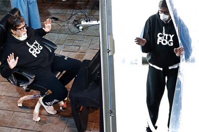 Amitabh Bachchan Shares New Pics from the Set of Kaun Banega Crorepati Season 12