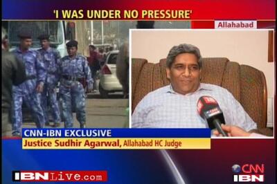 Ayodhya judge says he was under no pressure