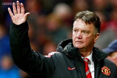 Louis van Gaal rings in changing of the guard