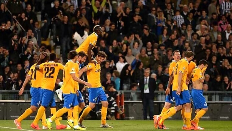 Juventus close in on third straight title with win over Udinese in Serie A