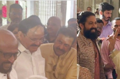 Rajinikanth, Mohan Babu and Yash Attend Ambareesh's Son Abhishek's Wedding; See Photos