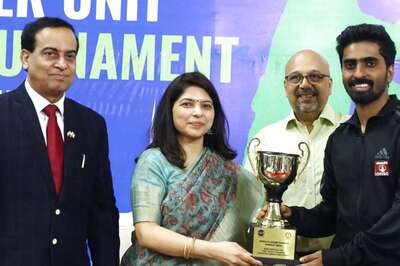 Inter-Unit Table Tennis: Sathiyan Gnanasekaran, T Reeth Rishya Win Men's and Women's Singles Titles