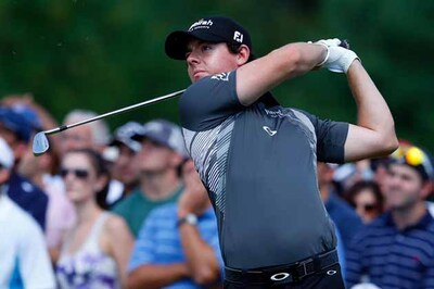 McIlroy leads with Tiger lurking at Deutsche Bank