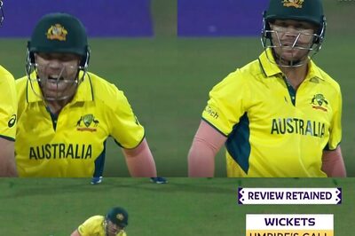 David Warner Fumes, Hurls a Mouthful After Controversial LBW Dismissal During AUS vs SL World Cup Clash
