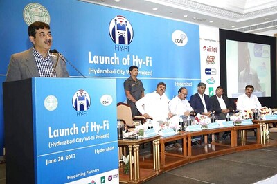 Telangana Launches 'Hy-Fi' for Free Wi-Fi in Hyderabad