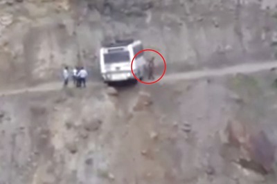 Watch HRTC Driver Perform Incredible U-Turn on a Narrow Mountain Road - Video