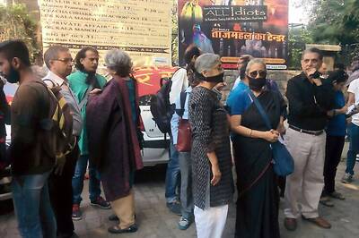Defiant writers hold silent protest march to Sahitya Akademi office against rising cases of intolerance