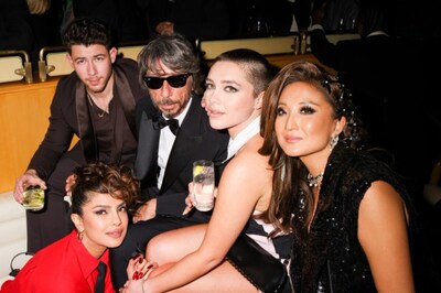 Priyanka Chopra And Nick Jonas Had A Blast With Florence Pugh At Met Gala After-Party