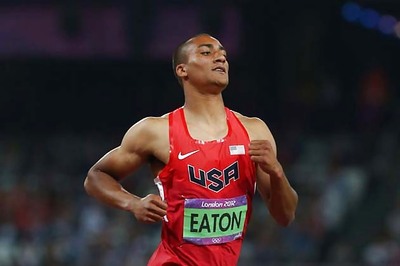 Eaton claims Olympic decathlon gold medal