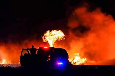Firefighters Extinguish Large Blaze At Dallas-area Factory