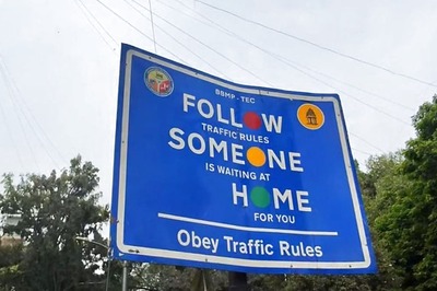 'Follow Someone Home': Bengaluru Traffic Signboard's Message Will Make You Take a Closer Look