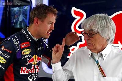Bernie Ecclestone disappointed by Sebastian Vettel's attitude