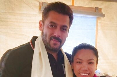 Salman Khan Meets Tokyo Olympics Medalist Mirabai Chanu