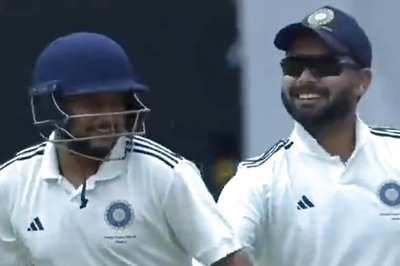 WATCH: Rishabh Pant Looks to Have Some Fun With Kuldeep Yadav During Duleep Trophy Fixture