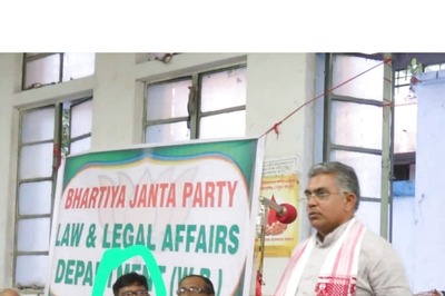 'Sad State of Affairs': Abhishek Banerjee Shares Photo of Justice Kaushik Chanda With Dilip Ghosh