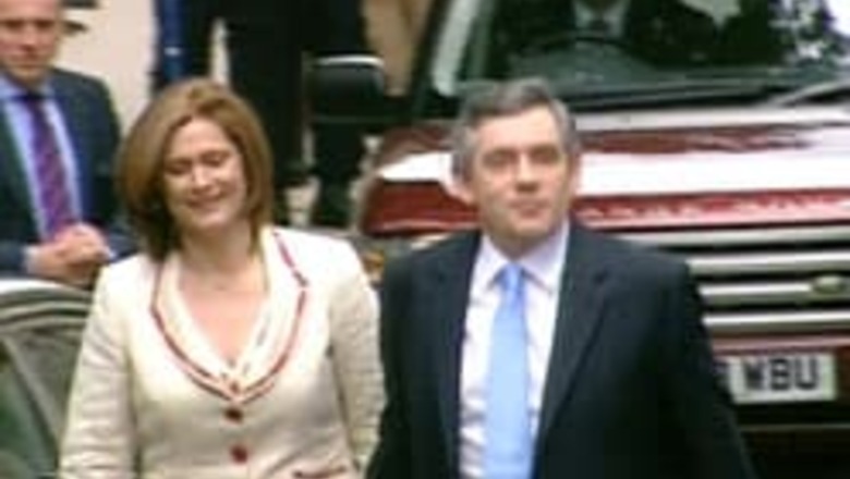 Brothers, couple in Brown's Cabinet