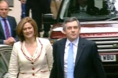 Brothers, couple in Brown's Cabinet