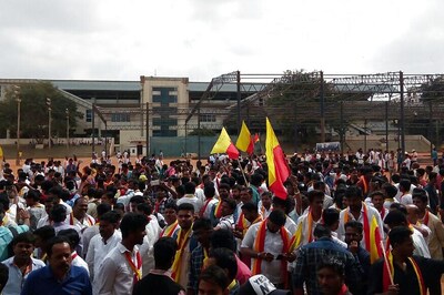 Massive Rally Underway in Bengaluru, Pro-Kannada Group Demands Quota for Locals in IT Capital