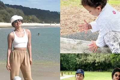 Priyanka Chopra’s Mom Madhu Spends Quality Time With Granddaughter Malti, Photos Go Viral