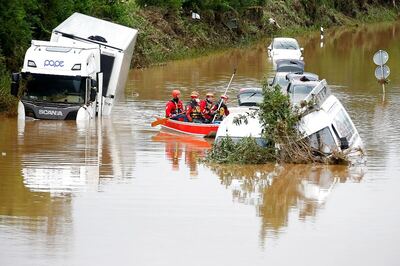 'Like a Warzone': 133 Killed as German Villages Go Under Water Causing 'Flood of Death'