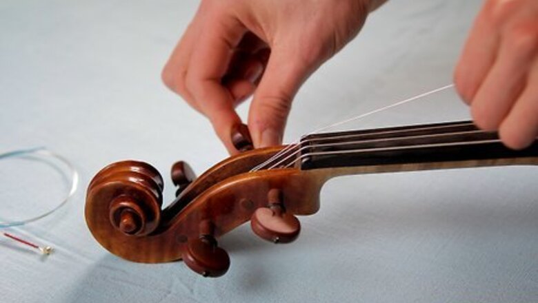 How to Change the Strings on a Violin or Fiddle