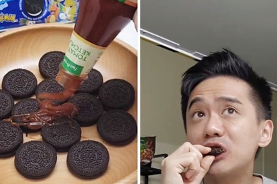This Combination Of Oreo Biscuits With Ketchup Is A Red Flag From Miles Away