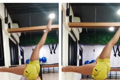 Malaika Arora Flaunts Her Fitness As She Performs Handstand With Utmost Ease; Watch